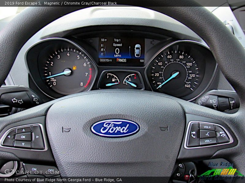 Magnetic / Chromite Gray/Charcoal Black 2019 Ford Escape S