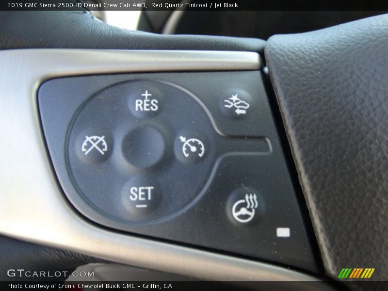 Red Quartz Tintcoat / Jet Black 2019 GMC Sierra 2500HD Denali Crew Cab 4WD