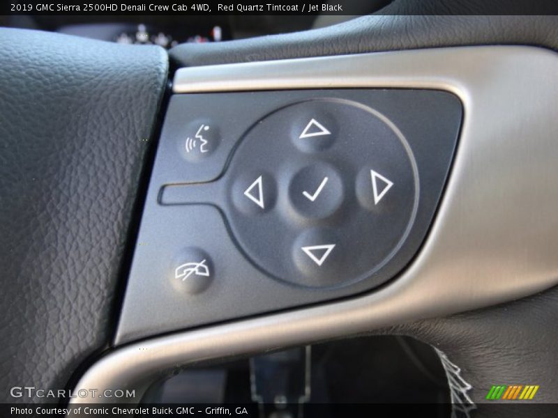 Red Quartz Tintcoat / Jet Black 2019 GMC Sierra 2500HD Denali Crew Cab 4WD