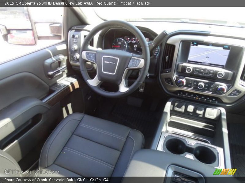 Red Quartz Tintcoat / Jet Black 2019 GMC Sierra 2500HD Denali Crew Cab 4WD