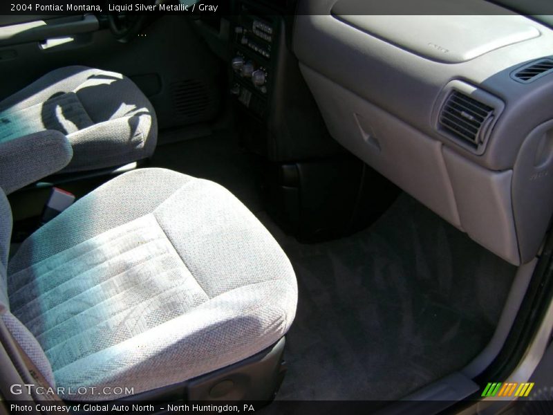 Liquid Silver Metallic / Gray 2004 Pontiac Montana