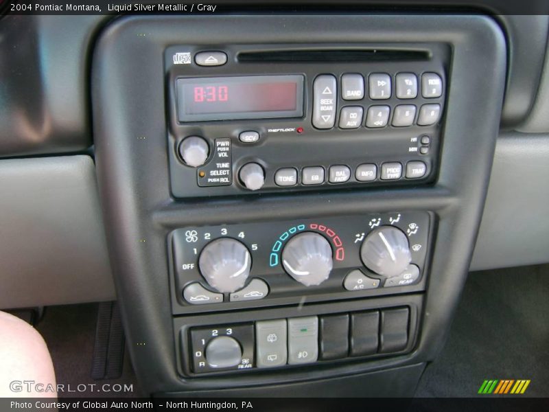 Liquid Silver Metallic / Gray 2004 Pontiac Montana
