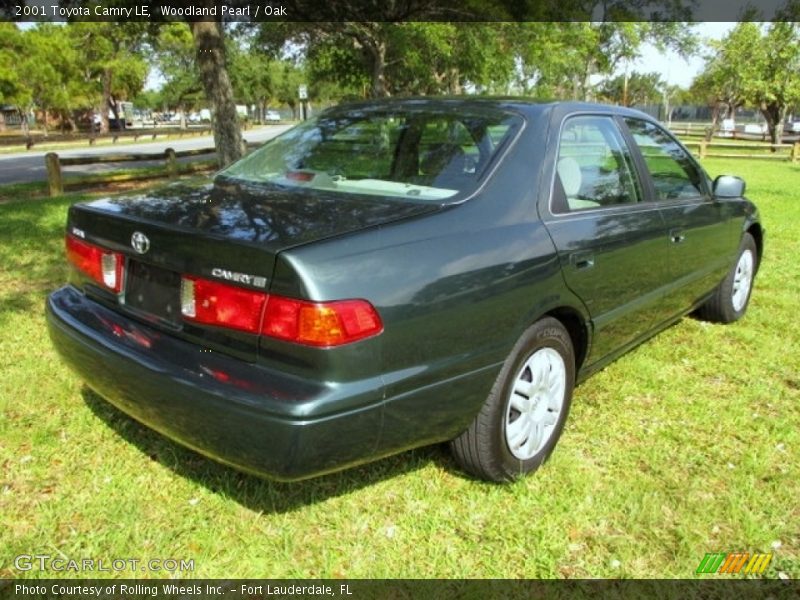 Woodland Pearl / Oak 2001 Toyota Camry LE