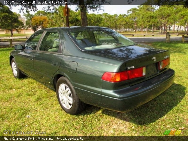 Woodland Pearl / Oak 2001 Toyota Camry LE
