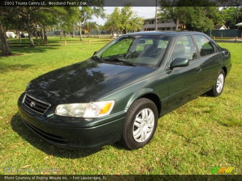 Woodland Pearl / Oak 2001 Toyota Camry LE
