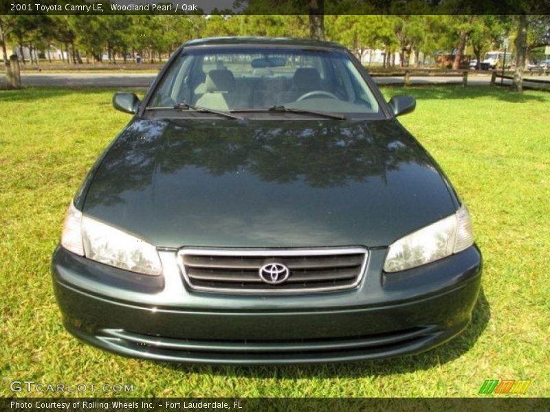 Woodland Pearl / Oak 2001 Toyota Camry LE