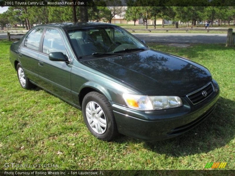 Woodland Pearl / Oak 2001 Toyota Camry LE