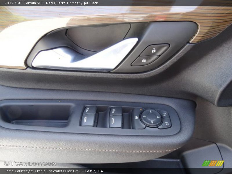 Red Quartz Tintcoat / Jet Black 2019 GMC Terrain SLE