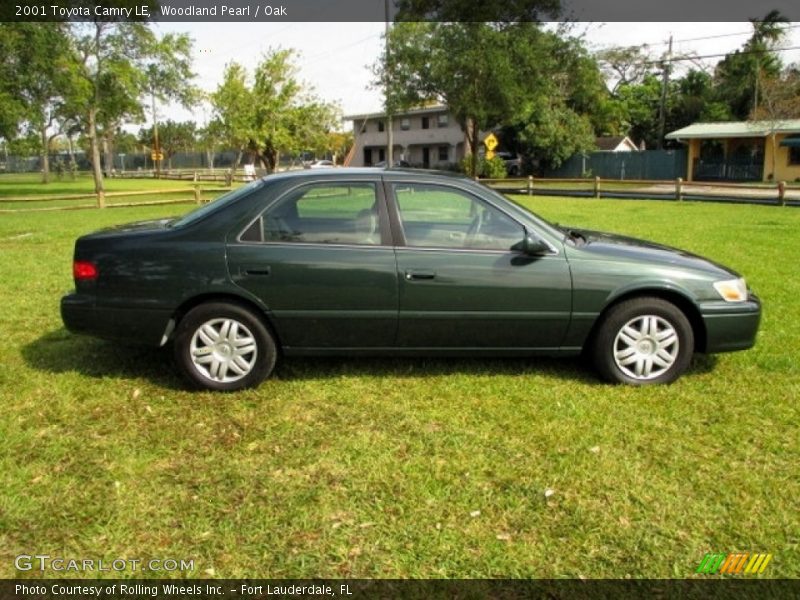 Woodland Pearl / Oak 2001 Toyota Camry LE