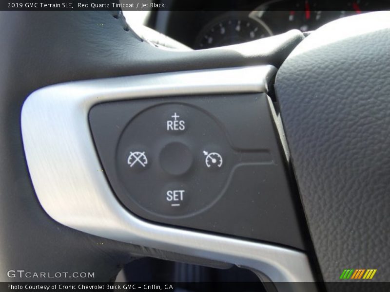 Red Quartz Tintcoat / Jet Black 2019 GMC Terrain SLE