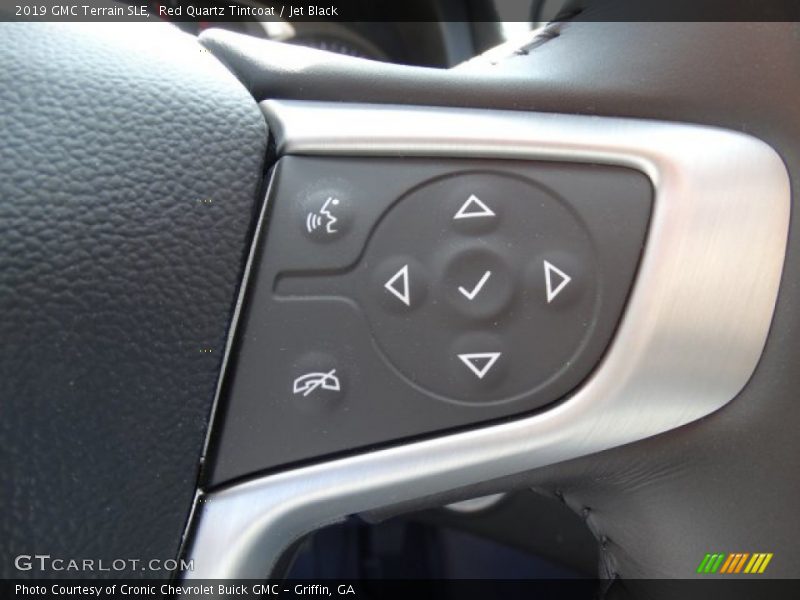 Red Quartz Tintcoat / Jet Black 2019 GMC Terrain SLE