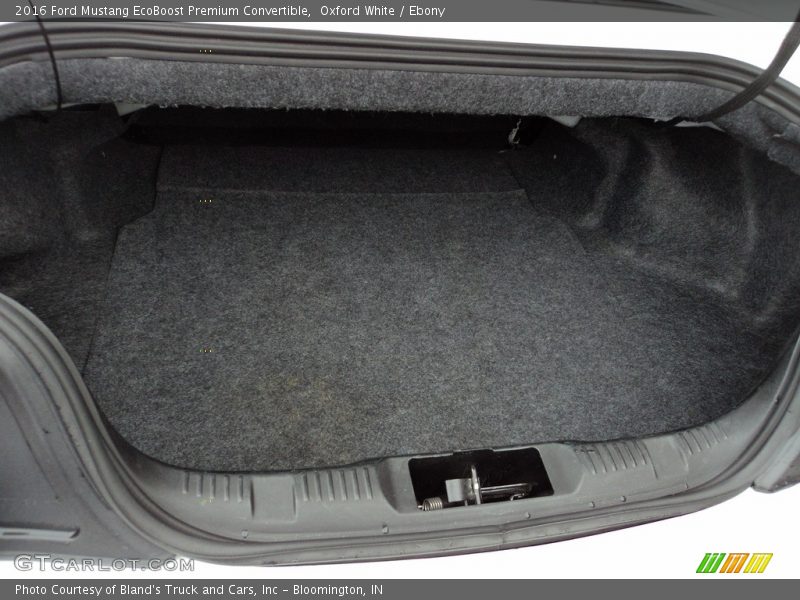 Oxford White / Ebony 2016 Ford Mustang EcoBoost Premium Convertible