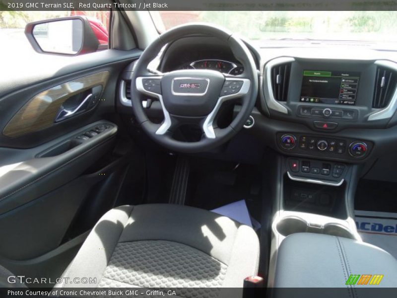 Red Quartz Tintcoat / Jet Black 2019 GMC Terrain SLE