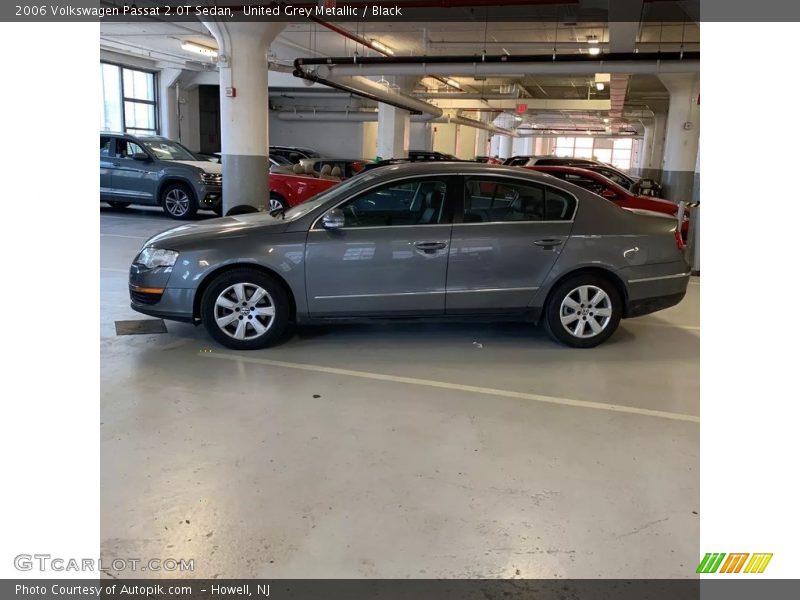 United Grey Metallic / Black 2006 Volkswagen Passat 2.0T Sedan