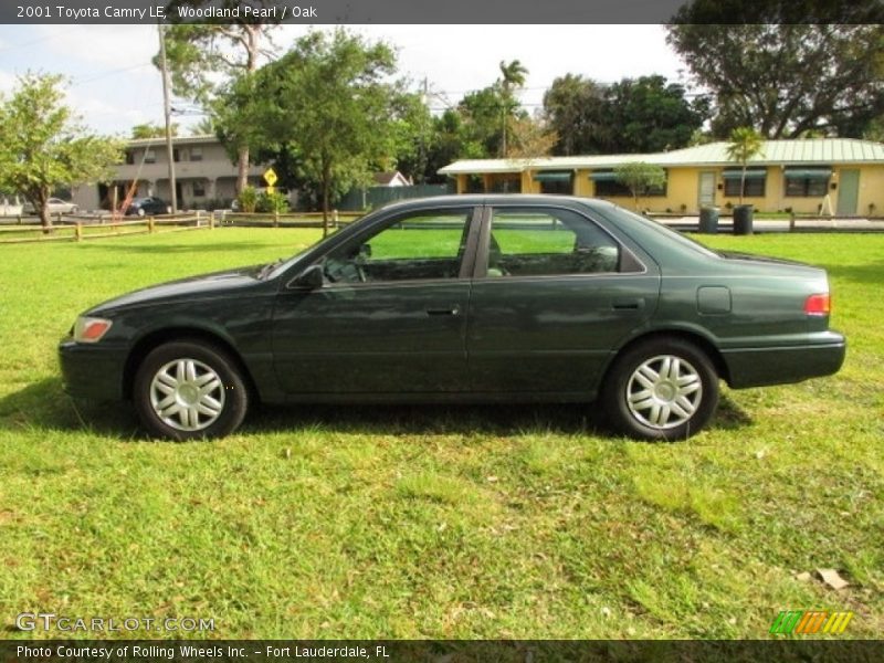 Woodland Pearl / Oak 2001 Toyota Camry LE