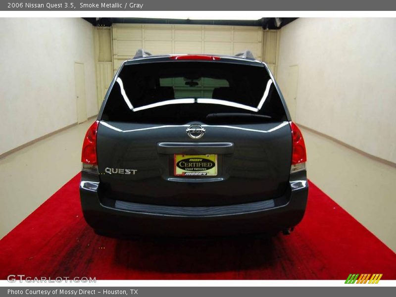 Smoke Metallic / Gray 2006 Nissan Quest 3.5