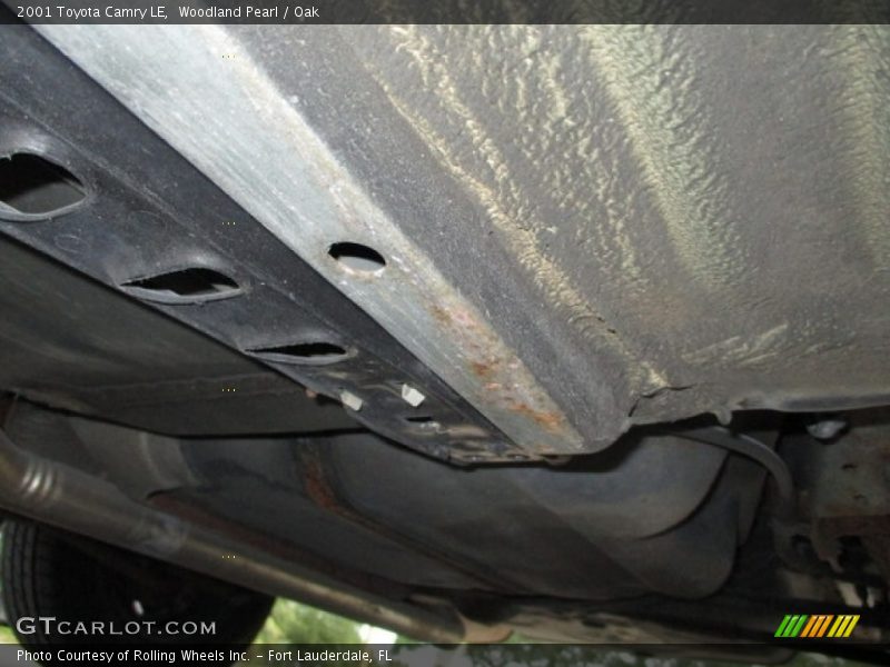 Woodland Pearl / Oak 2001 Toyota Camry LE