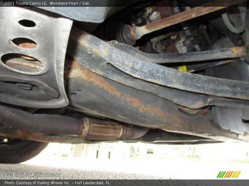Woodland Pearl / Oak 2001 Toyota Camry LE