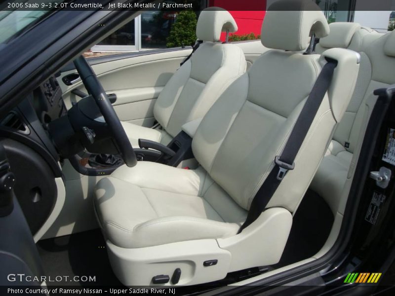 Jet Black Metallic / Parchment 2006 Saab 9-3 2.0T Convertible