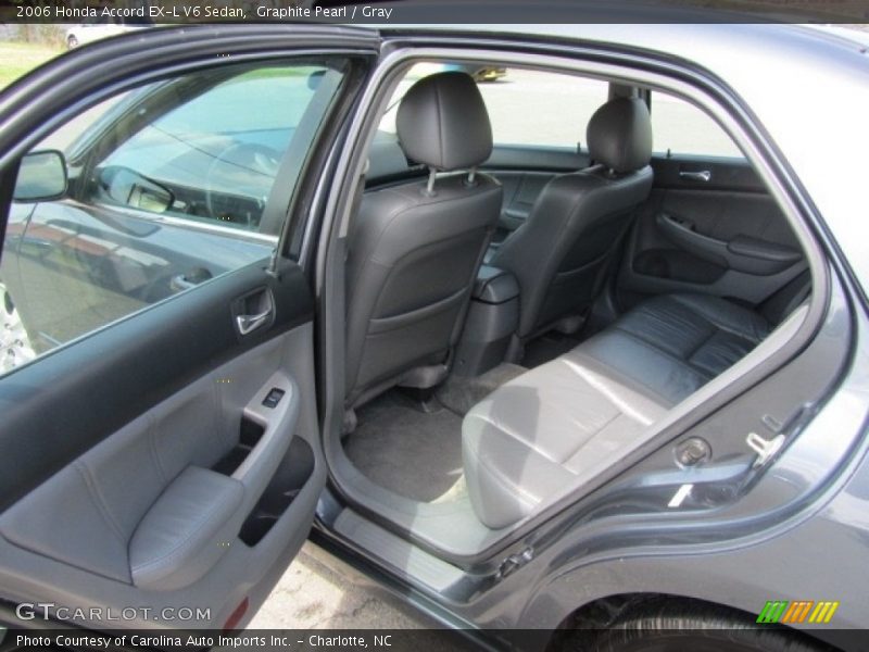 Graphite Pearl / Gray 2006 Honda Accord EX-L V6 Sedan