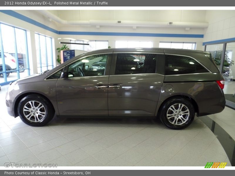 Polished Metal Metallic / Truffle 2012 Honda Odyssey EX-L