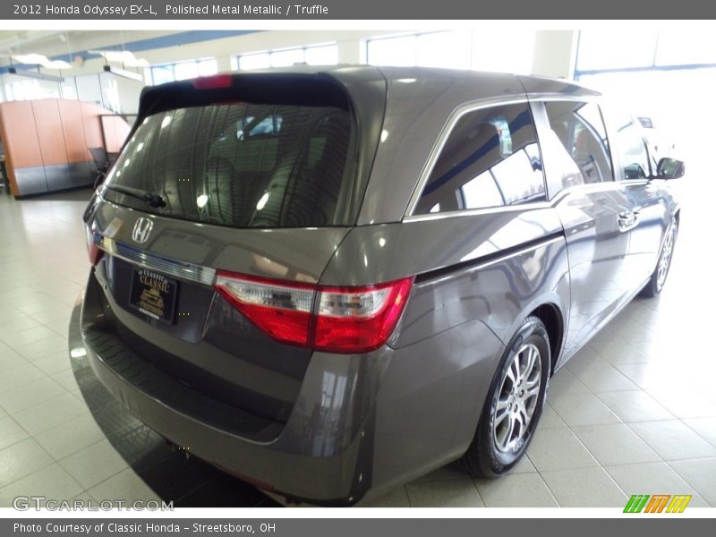 Polished Metal Metallic / Truffle 2012 Honda Odyssey EX-L