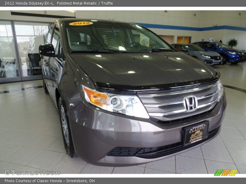 Polished Metal Metallic / Truffle 2012 Honda Odyssey EX-L