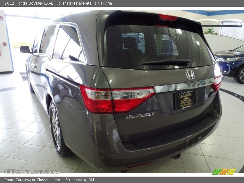 Polished Metal Metallic / Truffle 2012 Honda Odyssey EX-L
