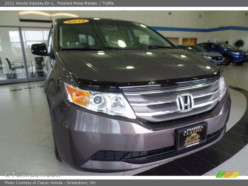 Polished Metal Metallic / Truffle 2012 Honda Odyssey EX-L