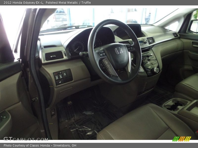 Polished Metal Metallic / Truffle 2012 Honda Odyssey EX-L
