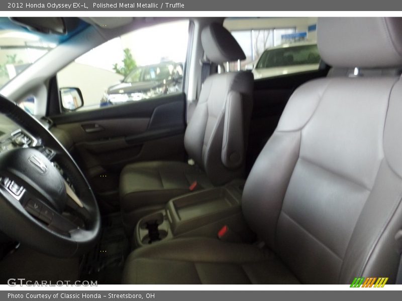 Polished Metal Metallic / Truffle 2012 Honda Odyssey EX-L