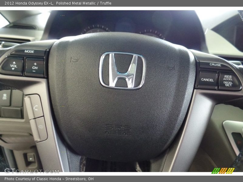 Polished Metal Metallic / Truffle 2012 Honda Odyssey EX-L