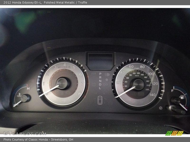 Polished Metal Metallic / Truffle 2012 Honda Odyssey EX-L