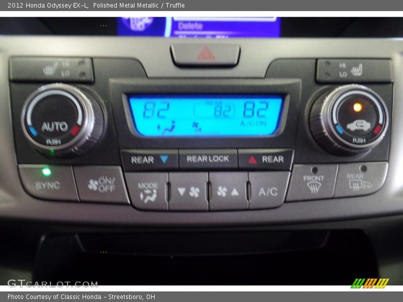 Polished Metal Metallic / Truffle 2012 Honda Odyssey EX-L