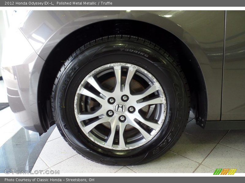 Polished Metal Metallic / Truffle 2012 Honda Odyssey EX-L
