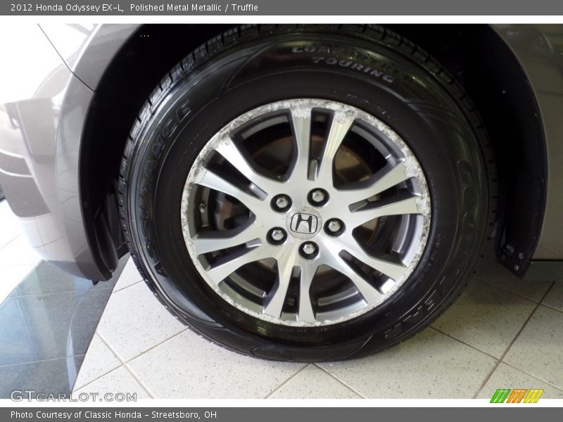 Polished Metal Metallic / Truffle 2012 Honda Odyssey EX-L