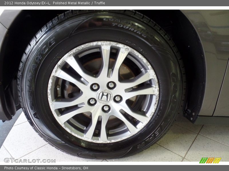 Polished Metal Metallic / Truffle 2012 Honda Odyssey EX-L