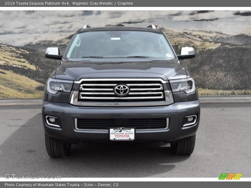 Magnetic Gray Metallic / Graphite 2019 Toyota Sequoia Platinum 4x4