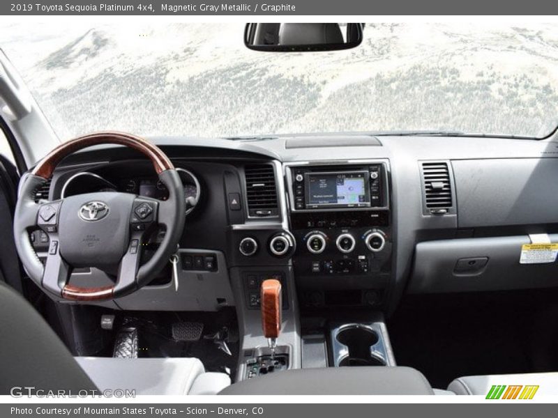 Magnetic Gray Metallic / Graphite 2019 Toyota Sequoia Platinum 4x4