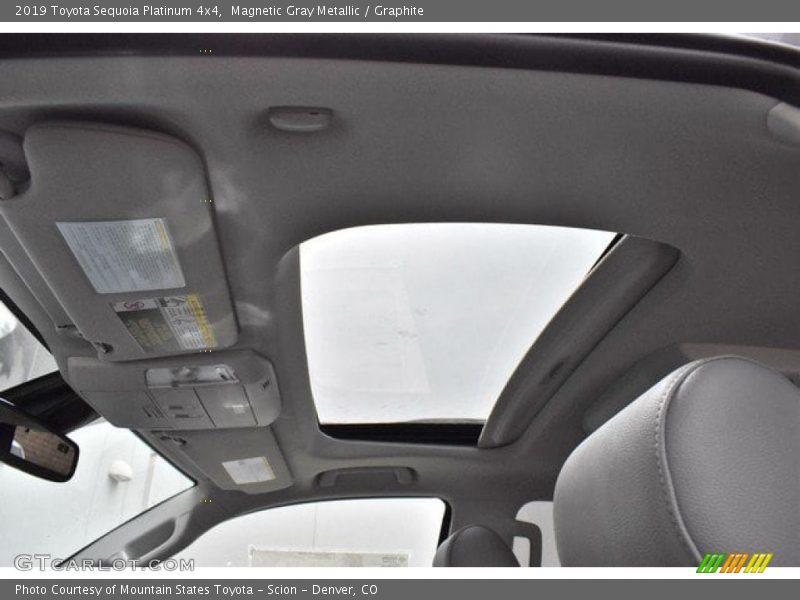 Magnetic Gray Metallic / Graphite 2019 Toyota Sequoia Platinum 4x4