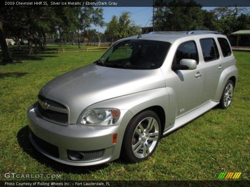 Silver Ice Metallic / Ebony/Dark Gray 2009 Chevrolet HHR SS