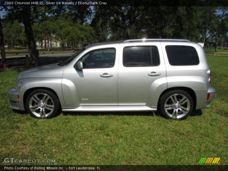 Silver Ice Metallic / Ebony/Dark Gray 2009 Chevrolet HHR SS