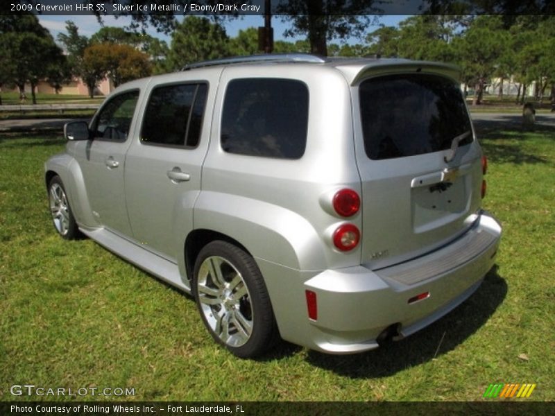 Silver Ice Metallic / Ebony/Dark Gray 2009 Chevrolet HHR SS