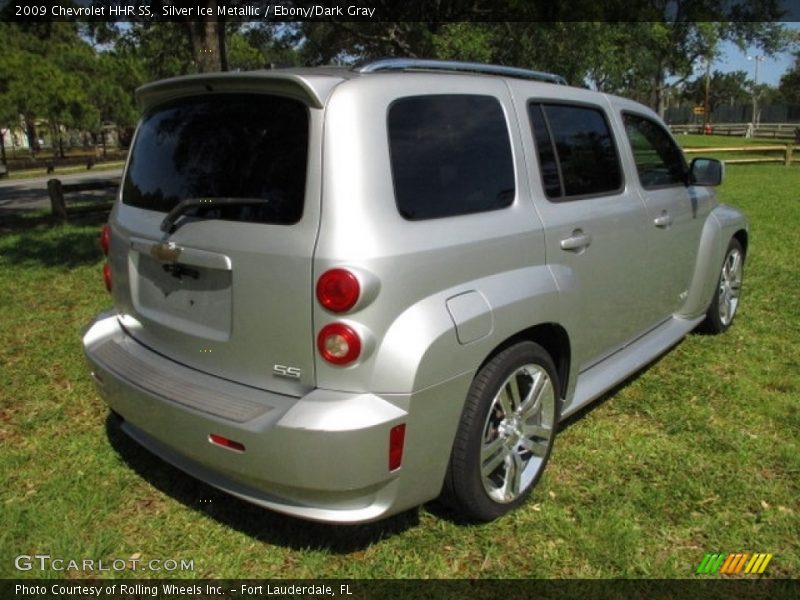 Silver Ice Metallic / Ebony/Dark Gray 2009 Chevrolet HHR SS