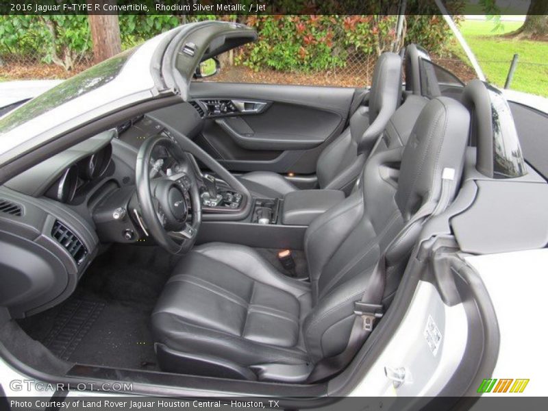 Front Seat of 2016 F-TYPE R Convertible