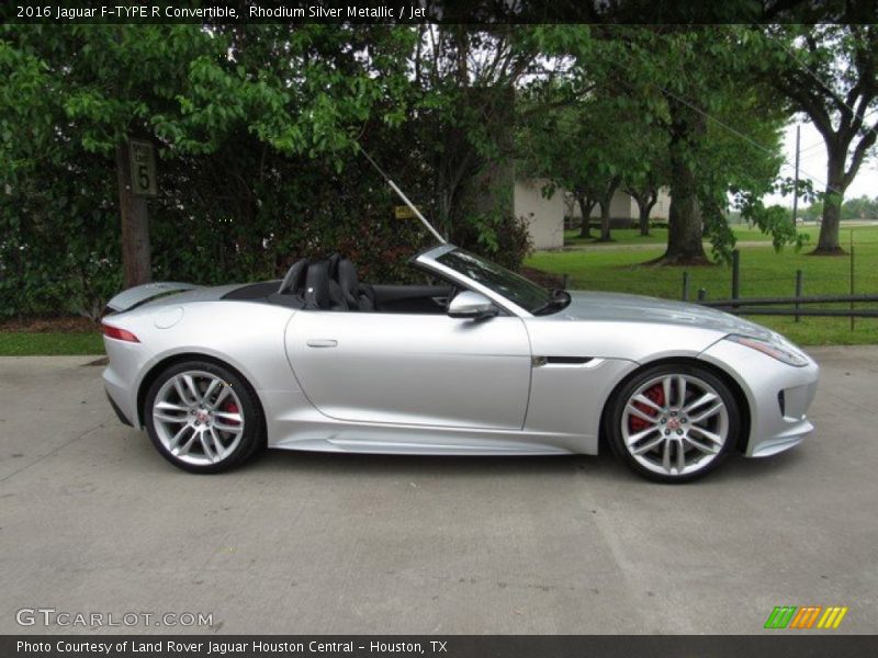  2016 F-TYPE R Convertible Rhodium Silver Metallic
