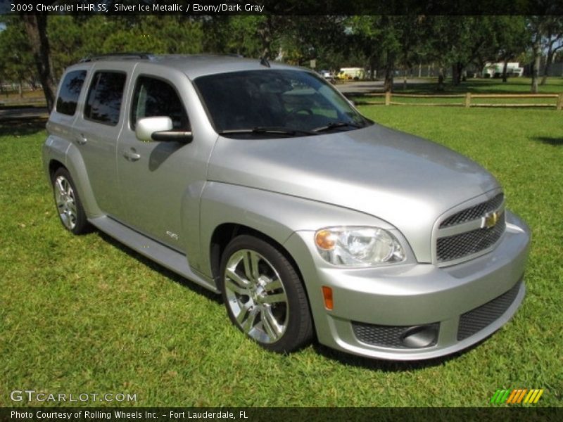 Silver Ice Metallic / Ebony/Dark Gray 2009 Chevrolet HHR SS