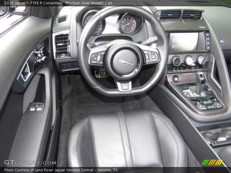 Dashboard of 2016 F-TYPE R Convertible