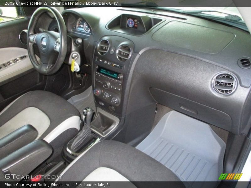 Silver Ice Metallic / Ebony/Dark Gray 2009 Chevrolet HHR SS