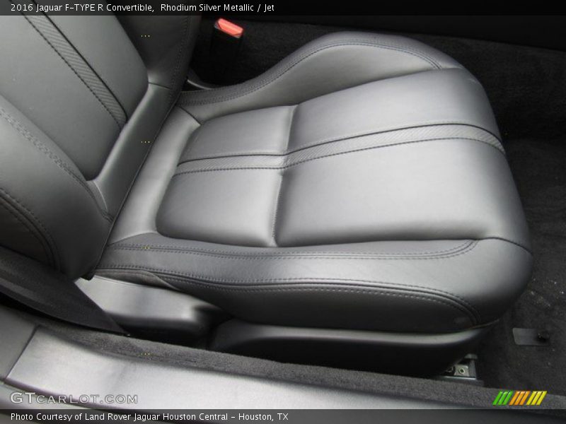 Rhodium Silver Metallic / Jet 2016 Jaguar F-TYPE R Convertible
